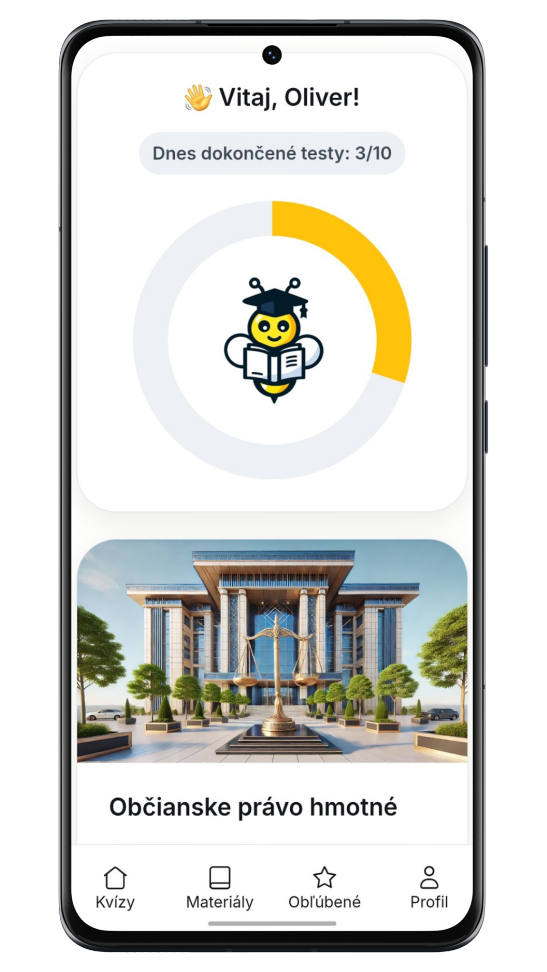 App screen